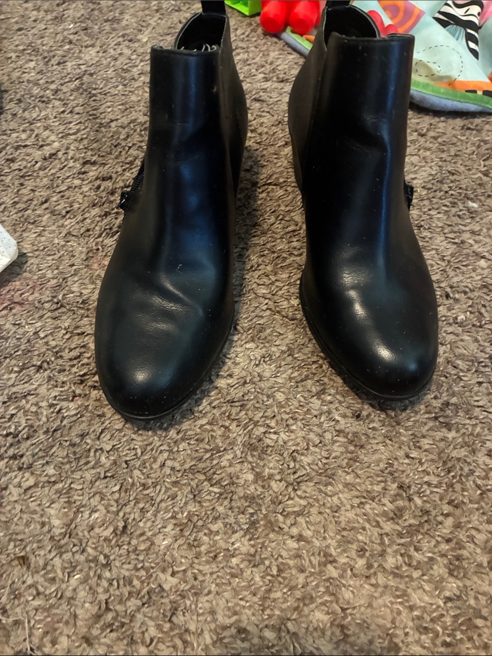Classic Women's Black Ankle Booties - Sleek Everyday Style